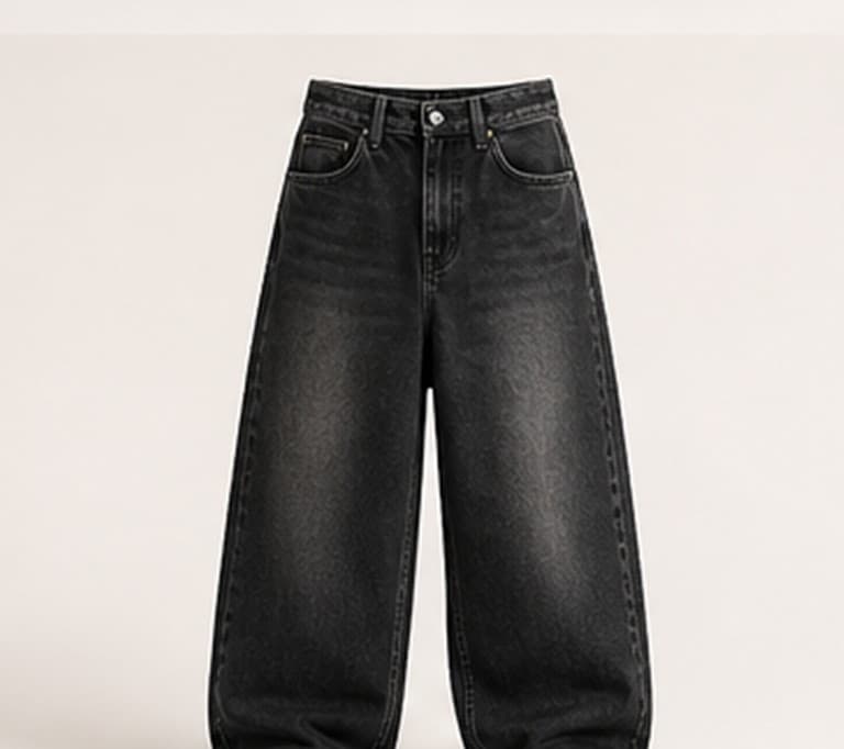 Jean Baggy Black