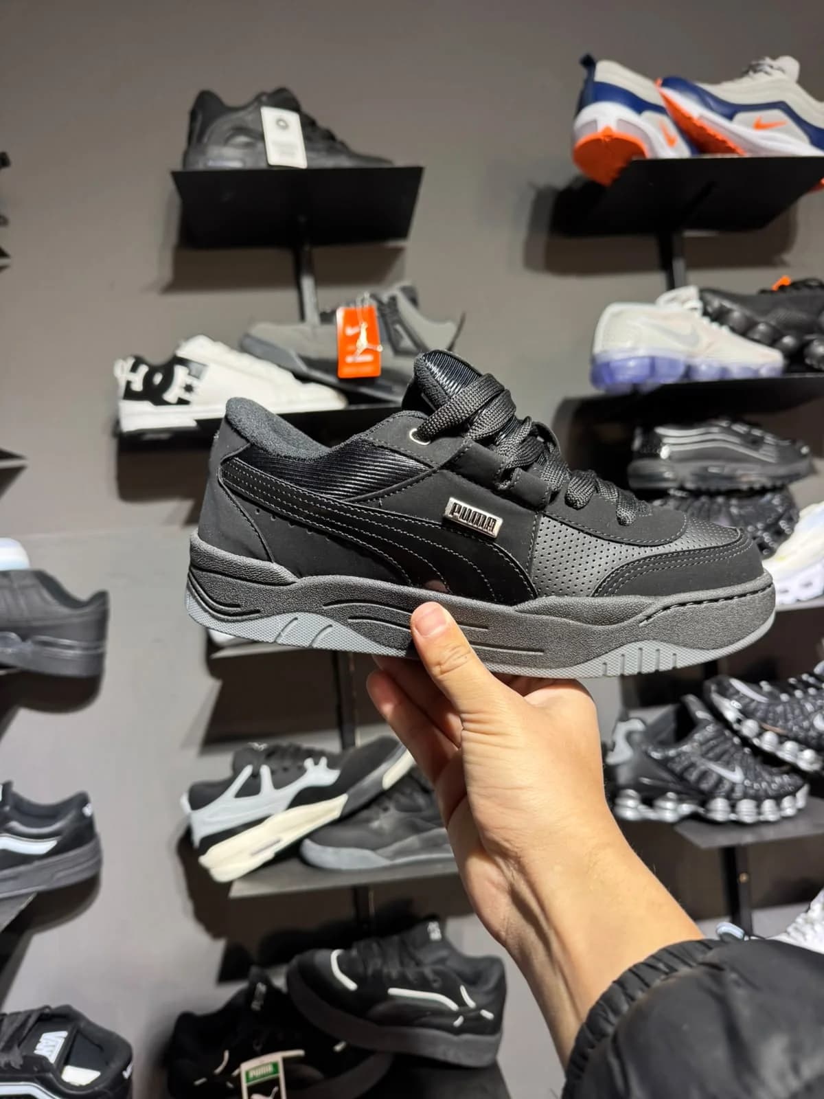 Zapatilla Chunky Negra