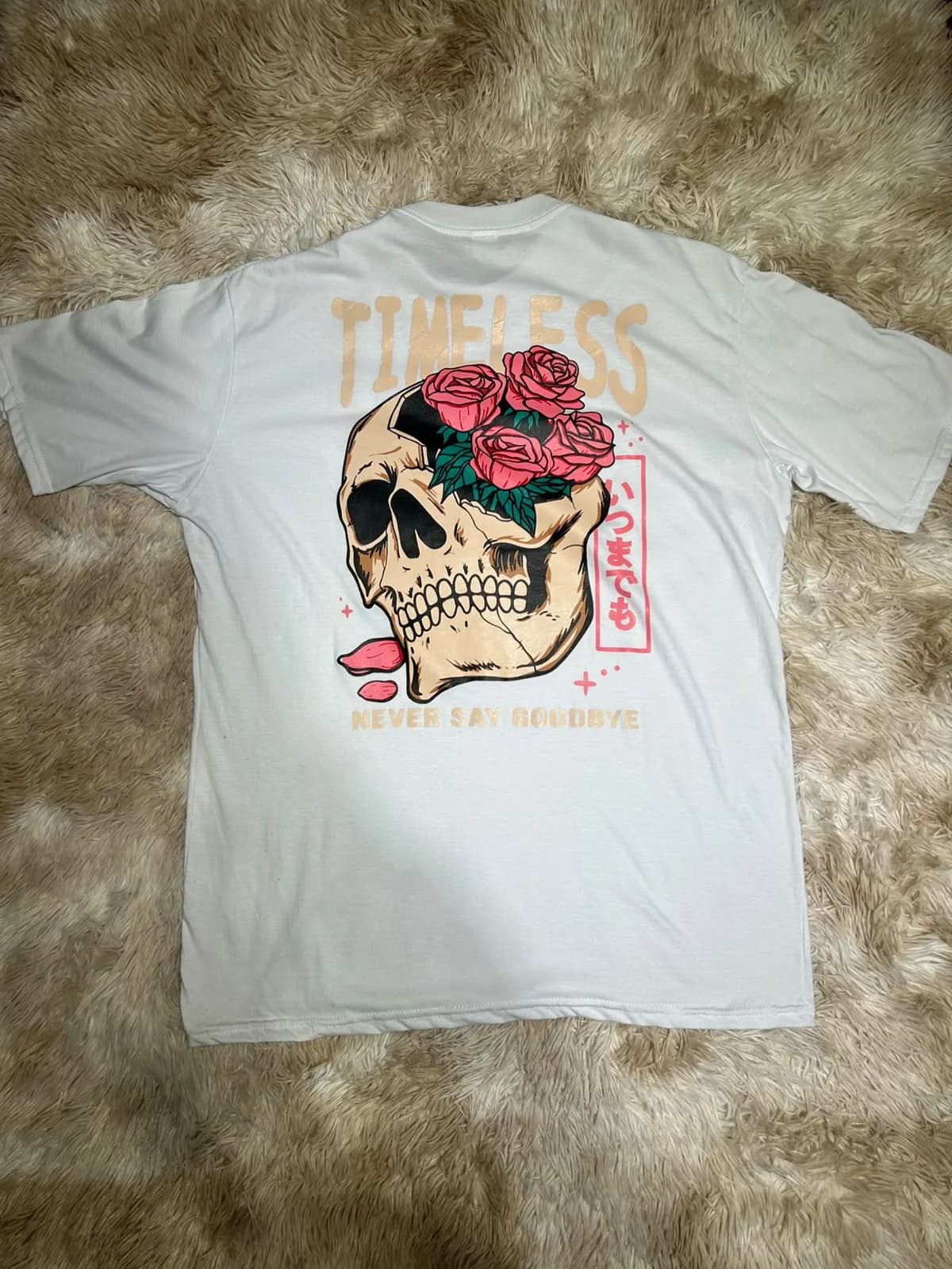 Remera Skull Roses