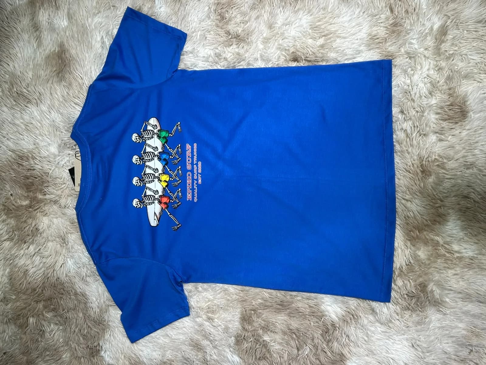 Remera Cartoon Azul