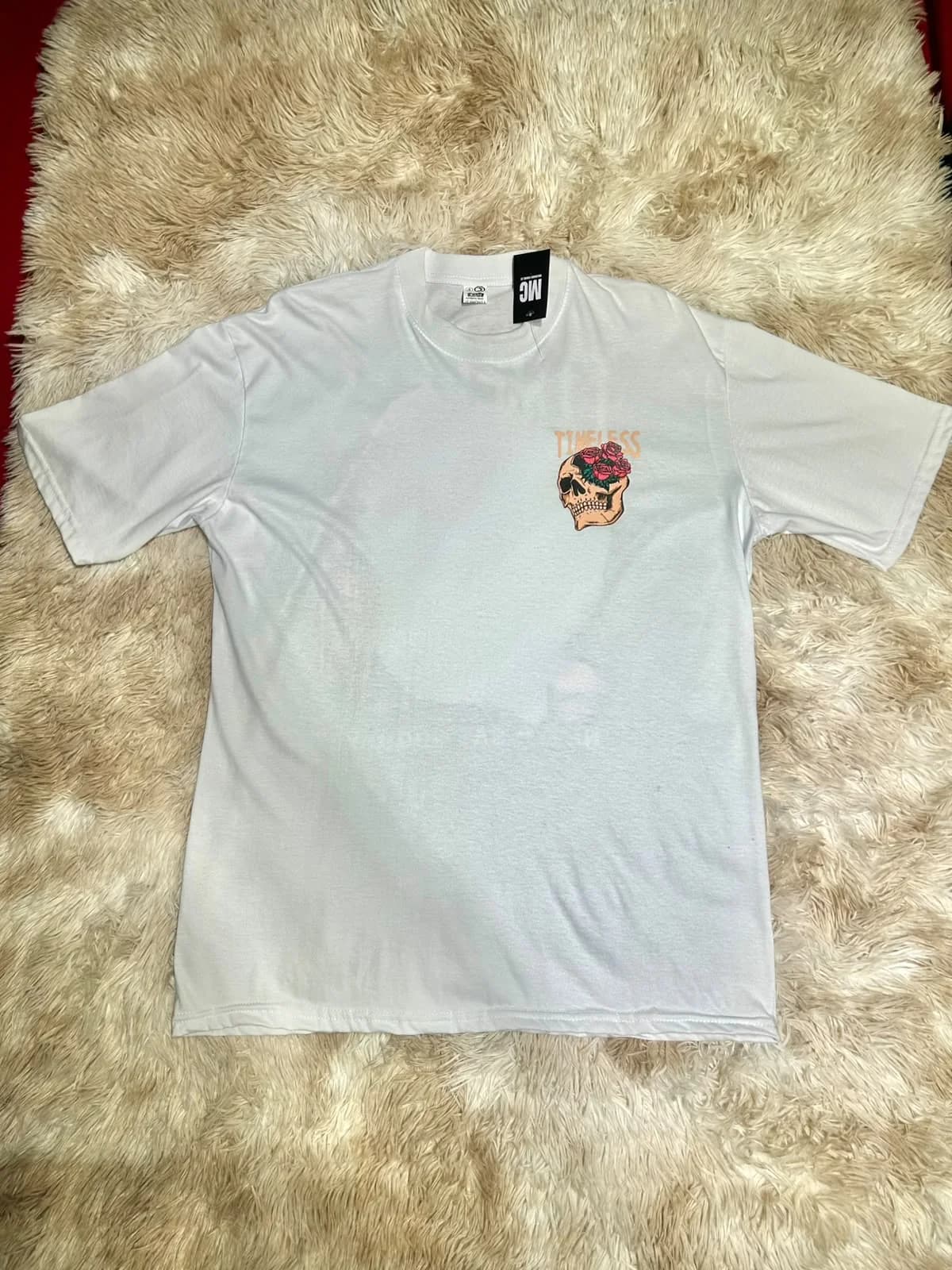 Remera Skull Roses, vista 3