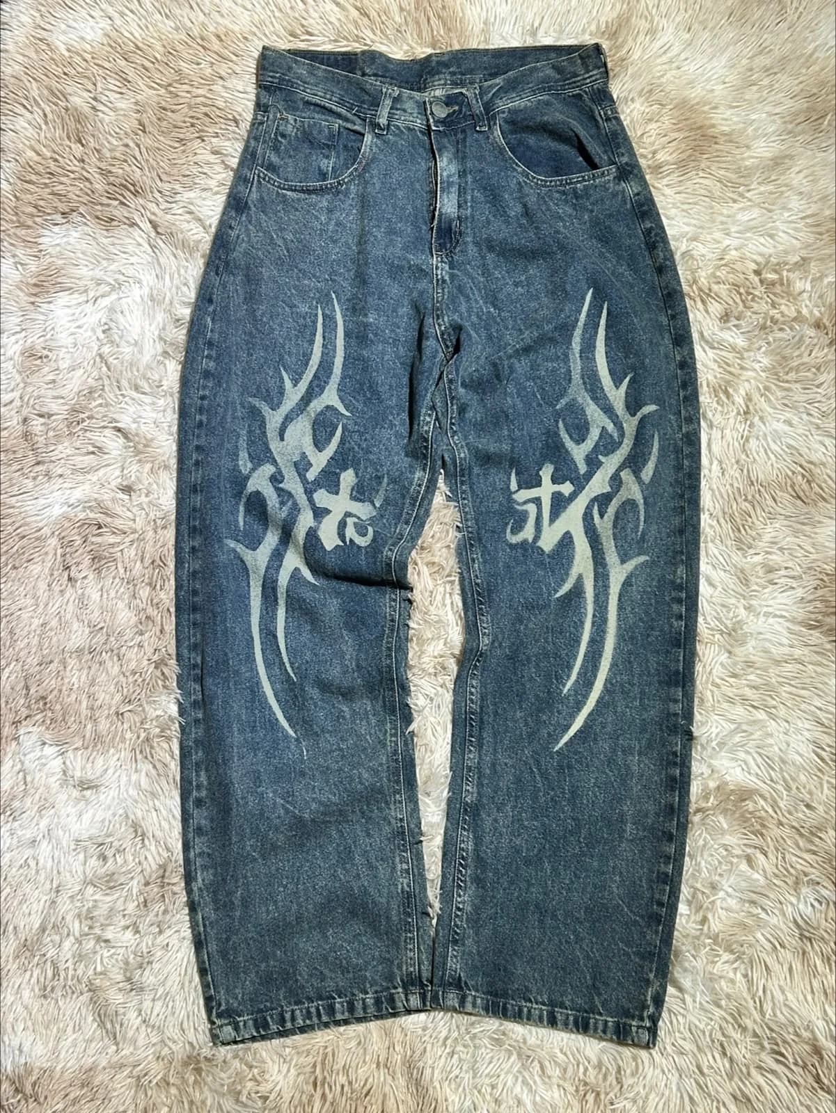Jean Baggy Tribal